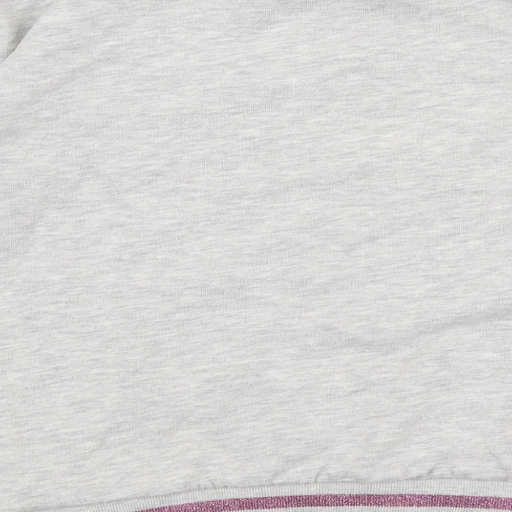 George Girls Grey  Cotton Pullover Sweatshirt Size 8-9 Years  Pullover - LOL surprise