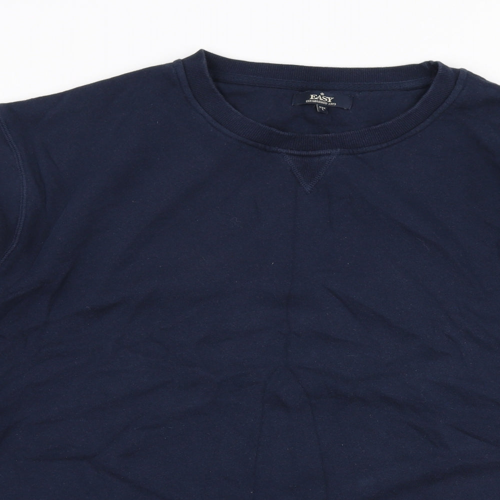Matalan Mens Blue  Cotton Pullover Sweatshirt Size 3XL