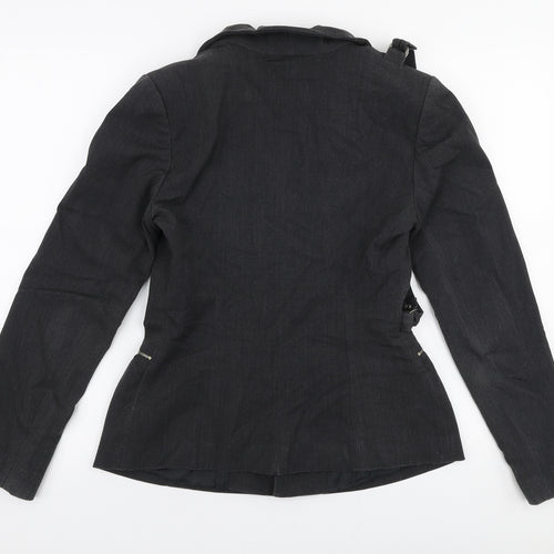 Sinequanone  Womens Grey   Jacket Blazer Size 8  Button