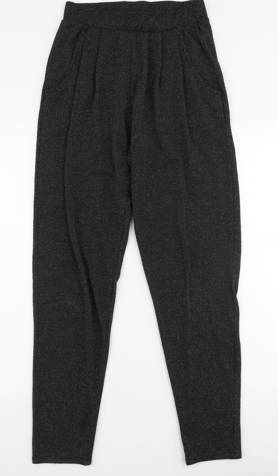 George Womens Blue  Polyester Jogger Trousers Size 8 L29 in Slim