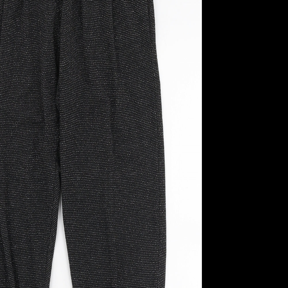 George Womens Blue  Polyester Jogger Trousers Size 8 L29 in Slim