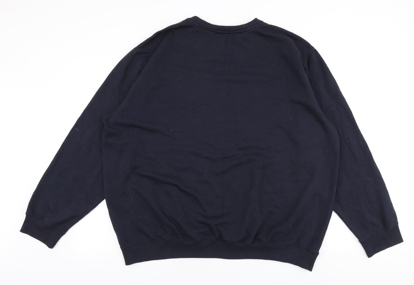 Capsule Mens Blue  Cotton Pullover Sweatshirt Size 2XL