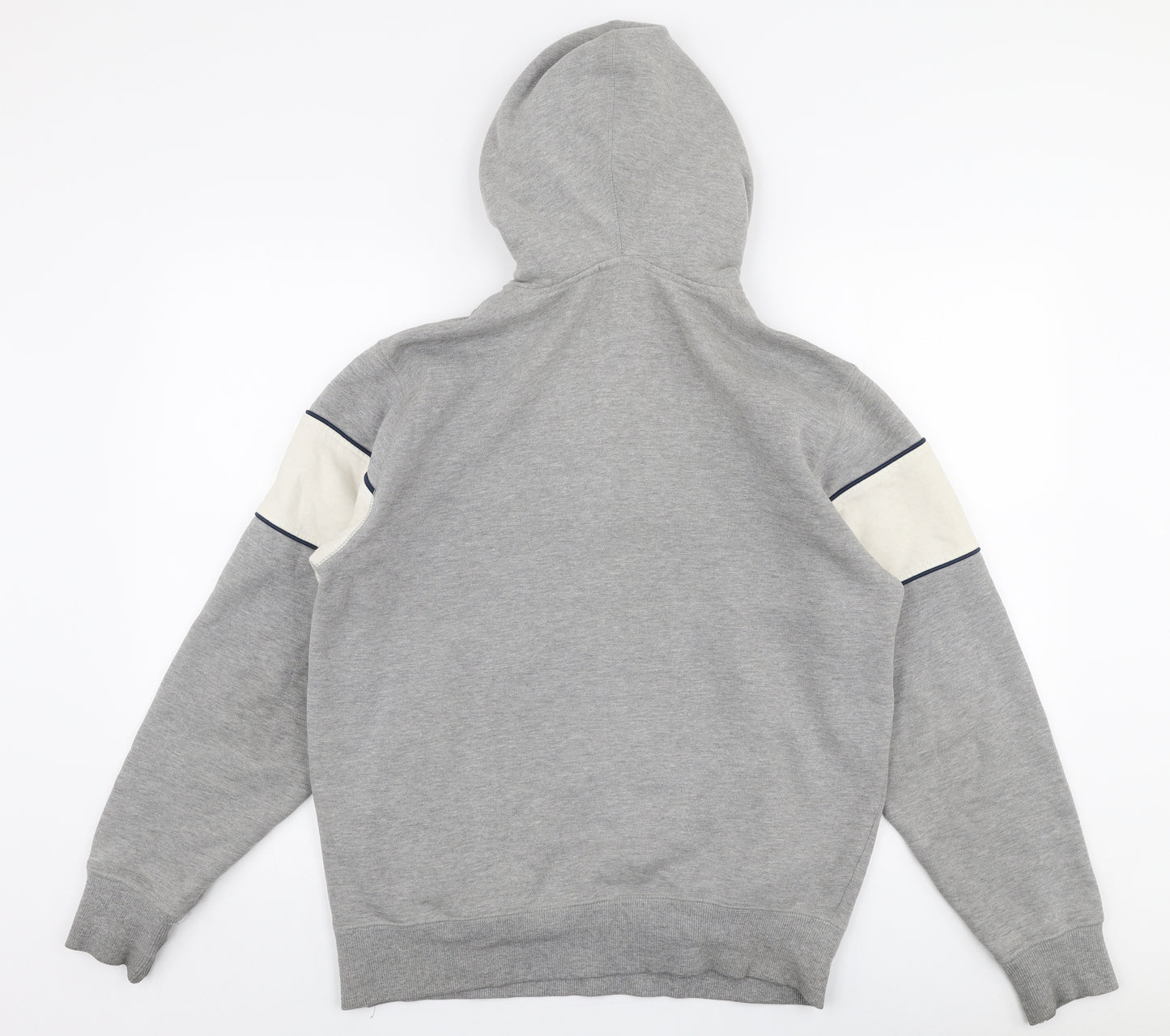 ellesse Mens Grey  Cotton Pullover Hoodie Size M