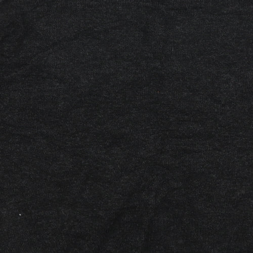 H&M Womens Grey Round Neck  Acrylic Pullover Jumper Size XS