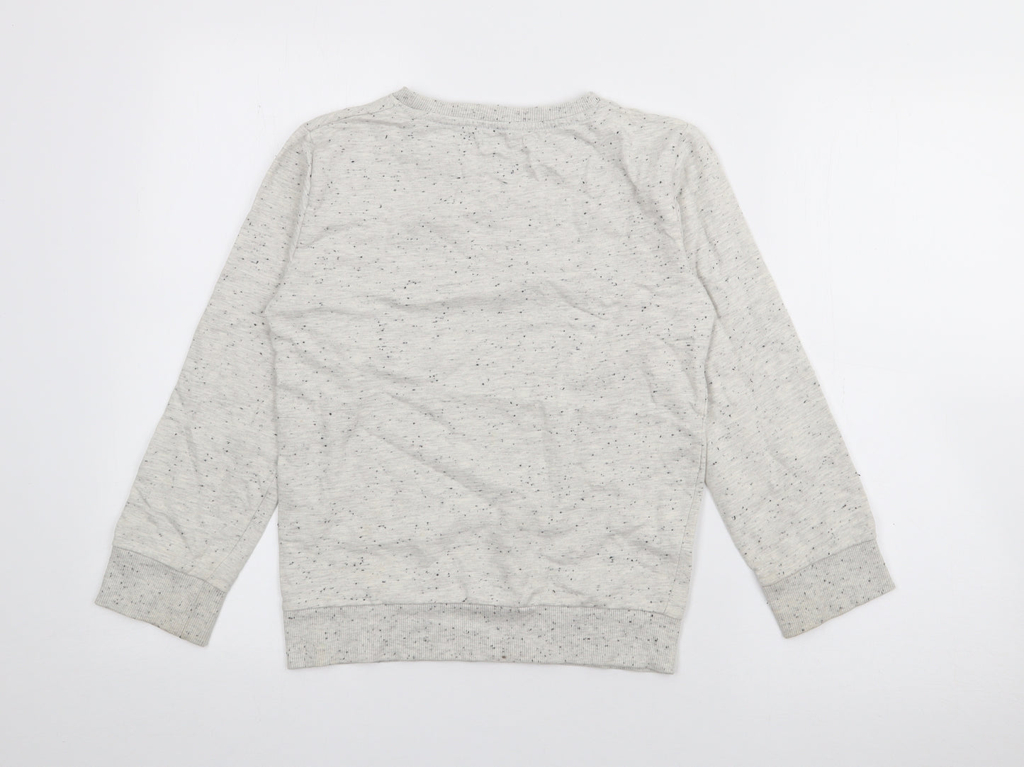 Crafted Boys Grey  Cotton Pullover Sweatshirt Size 11-12 Years