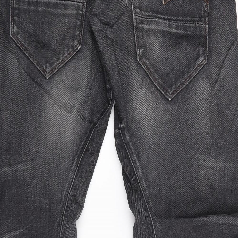 G-Star Mens Grey  Cotton Skinny Jeans Size 32 L29 in Regular