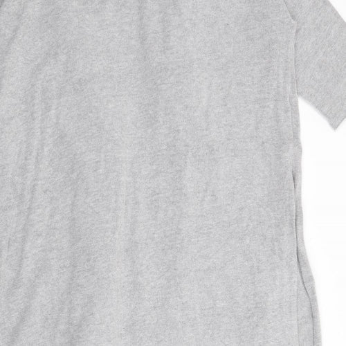 Great Plains Womens Grey V-Neck  Cotton Cardigan Jumper Size S