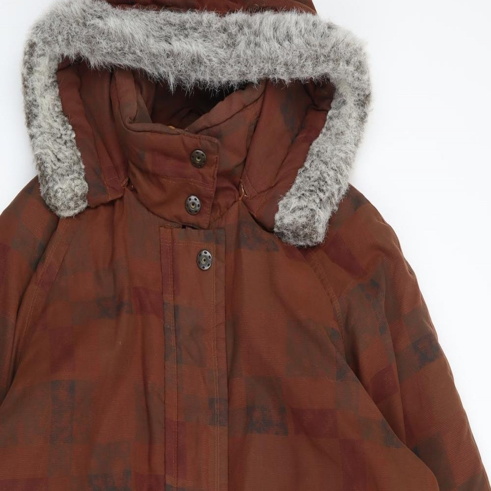 Microtouch Womens Brown   Jacket Coat Size 14