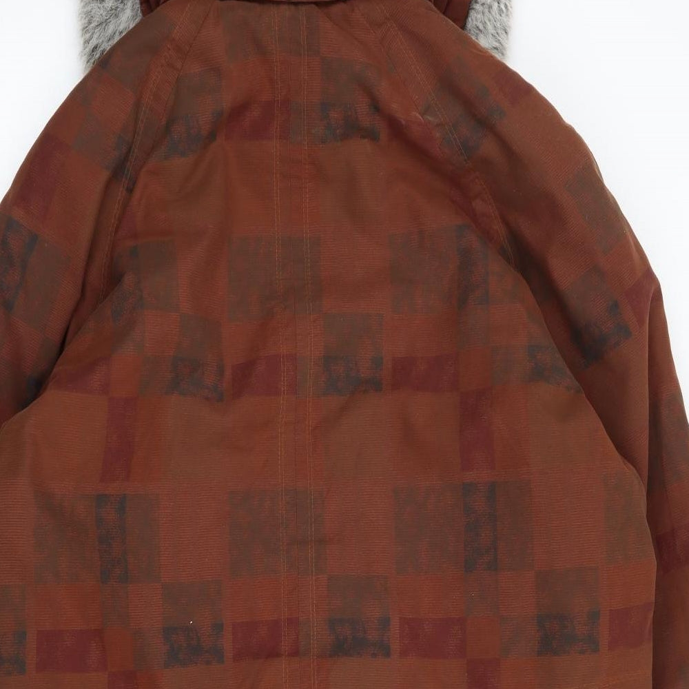 Microtouch Womens Brown   Jacket Coat Size 14