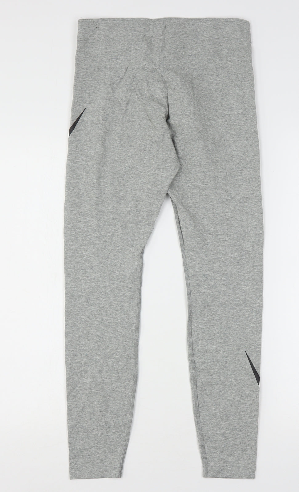 Nike Womens Grey  Cotton Capri Leggings Size M L28 in Regular