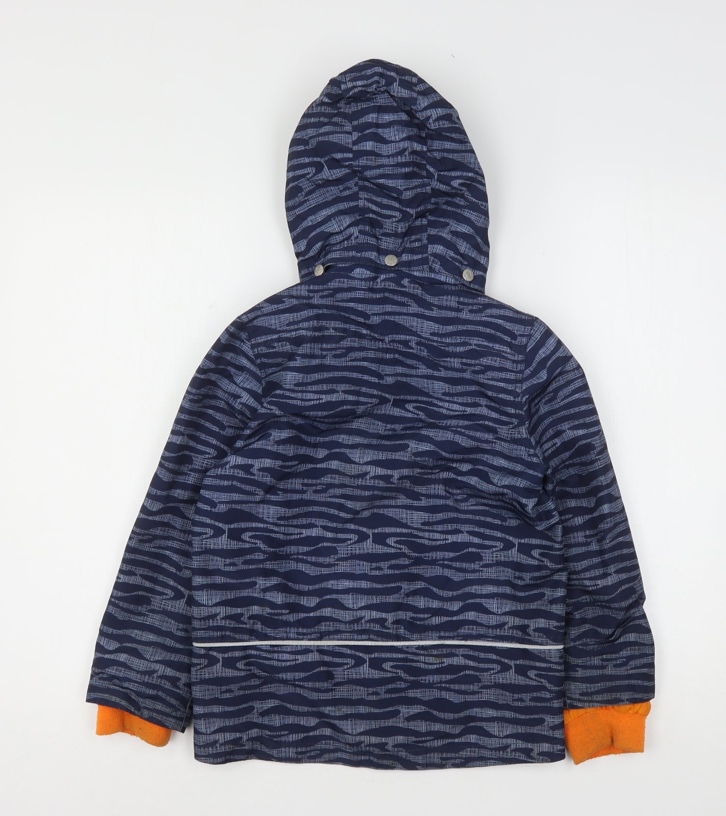 name it Boys Multicoloured Animal Print  Rain Coat Coat Size 7 Years