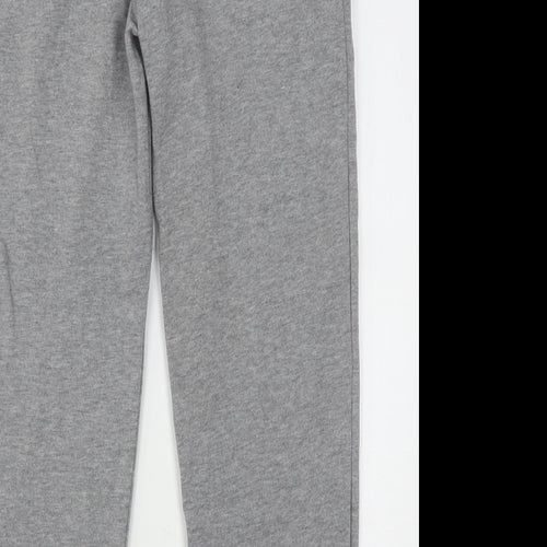 Easy Mens Grey  Polyester Sweatpants Trousers Size M L29 in Regular Drawstring