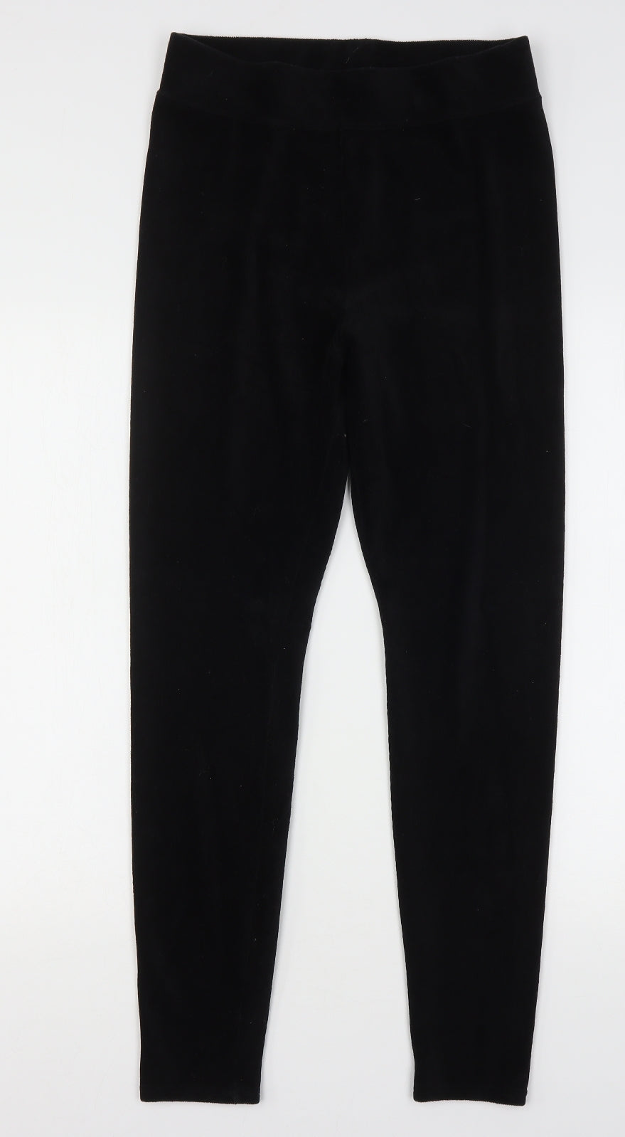Papaya Womens Black  Cotton Jogger Leggings Size 14 L28 in