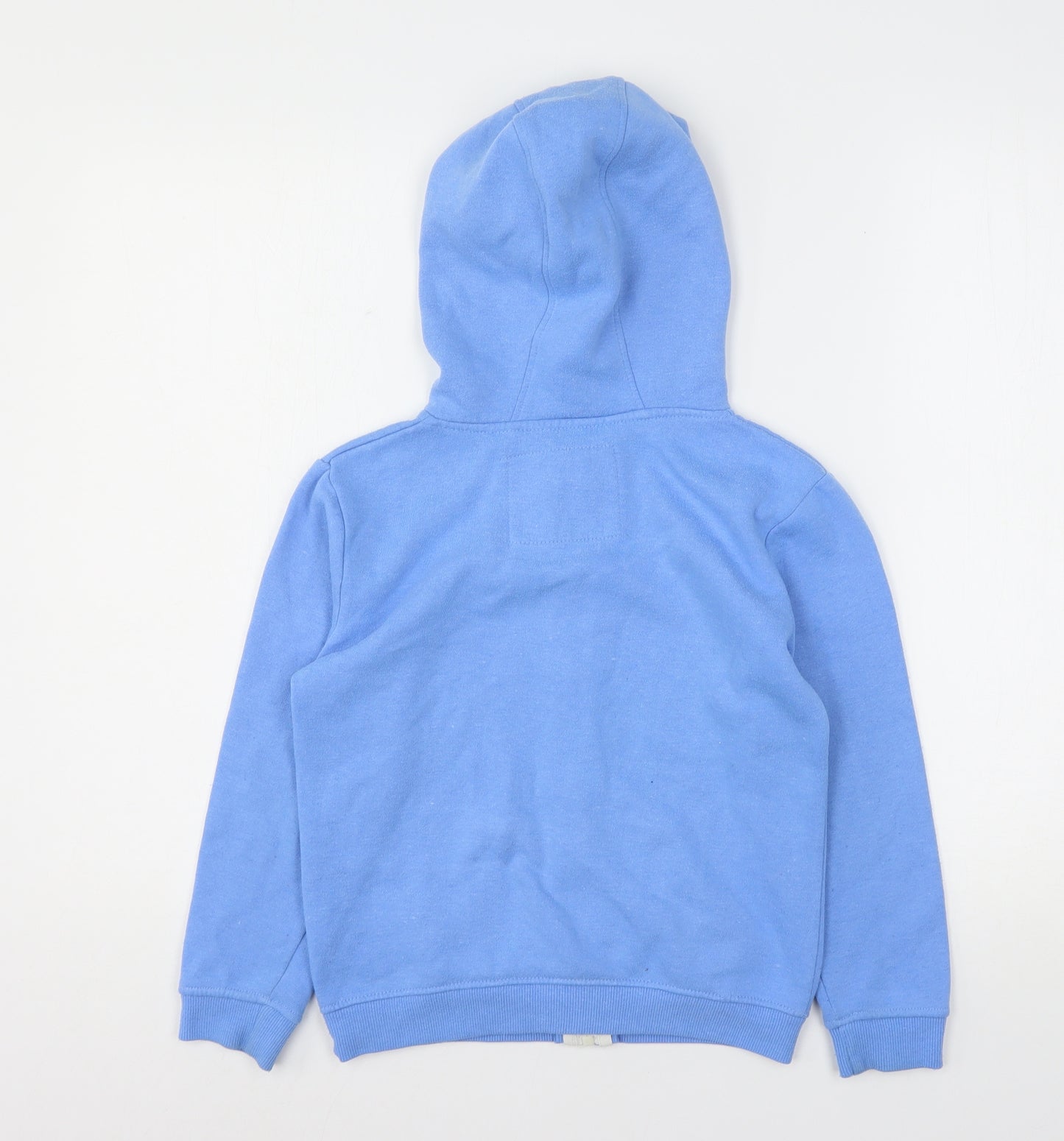 Young Dimension Girls Blue  Polyester Full Zip Hoodie Size 8-9 Years