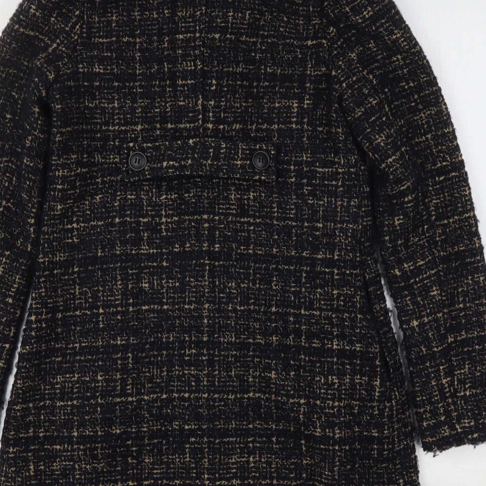 Molly Bracken Womens Multicoloured   Pea Coat Coat Size XS  Button