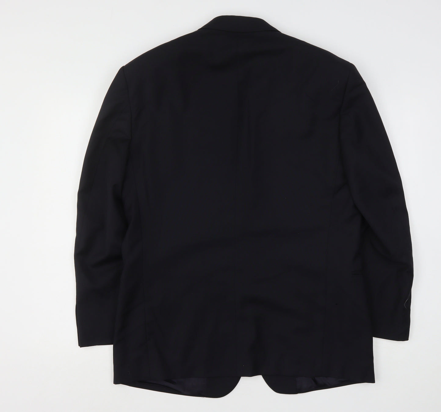 Ithitex Mens Blue  Wool Jacket Suit Jacket