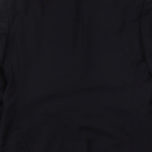 Ithitex Mens Blue  Wool Jacket Suit Jacket