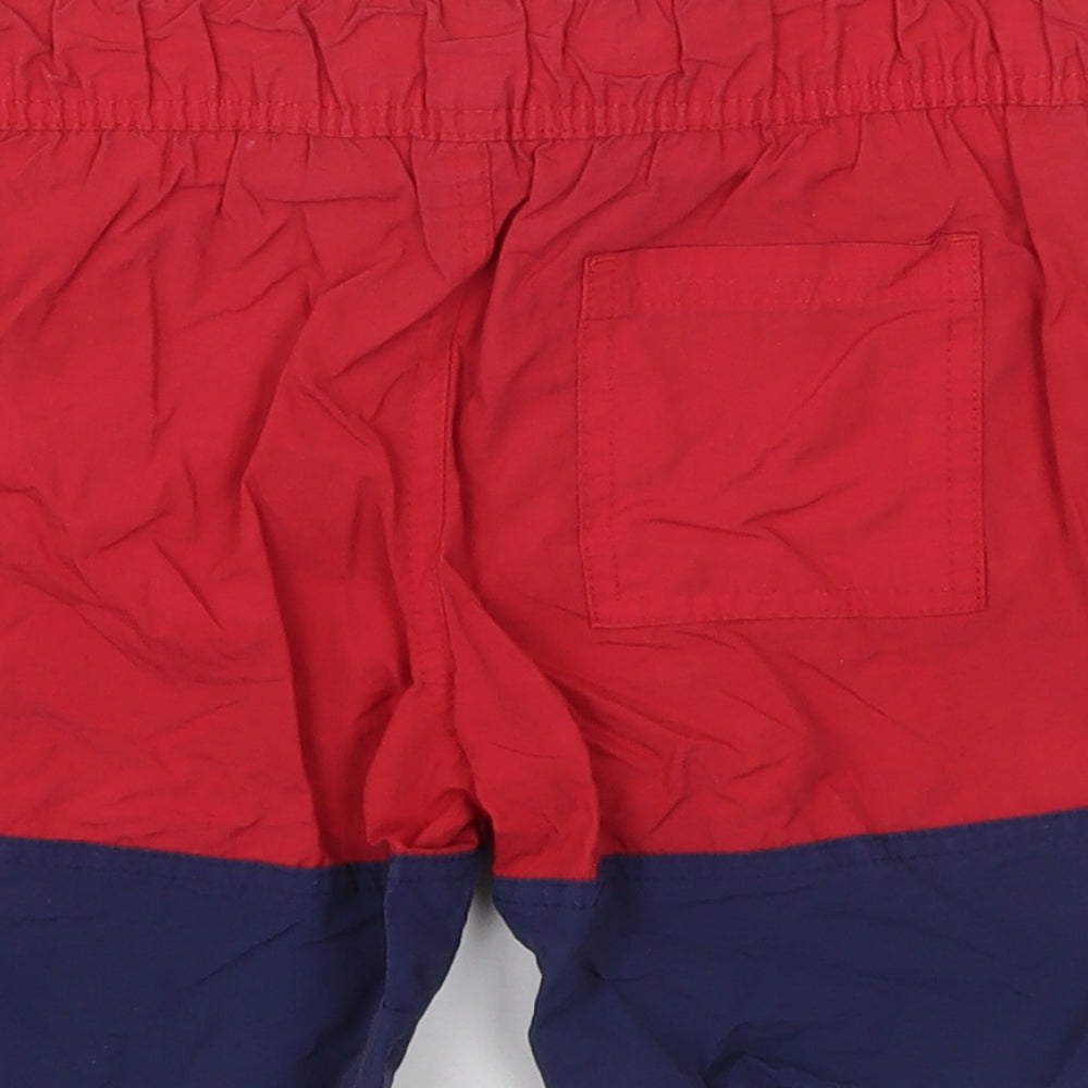 Rebel Boys Multicoloured Colourblock Polyester Bermuda Shorts Size 7-8 Years  Regular Drawstring - Swim Shorts