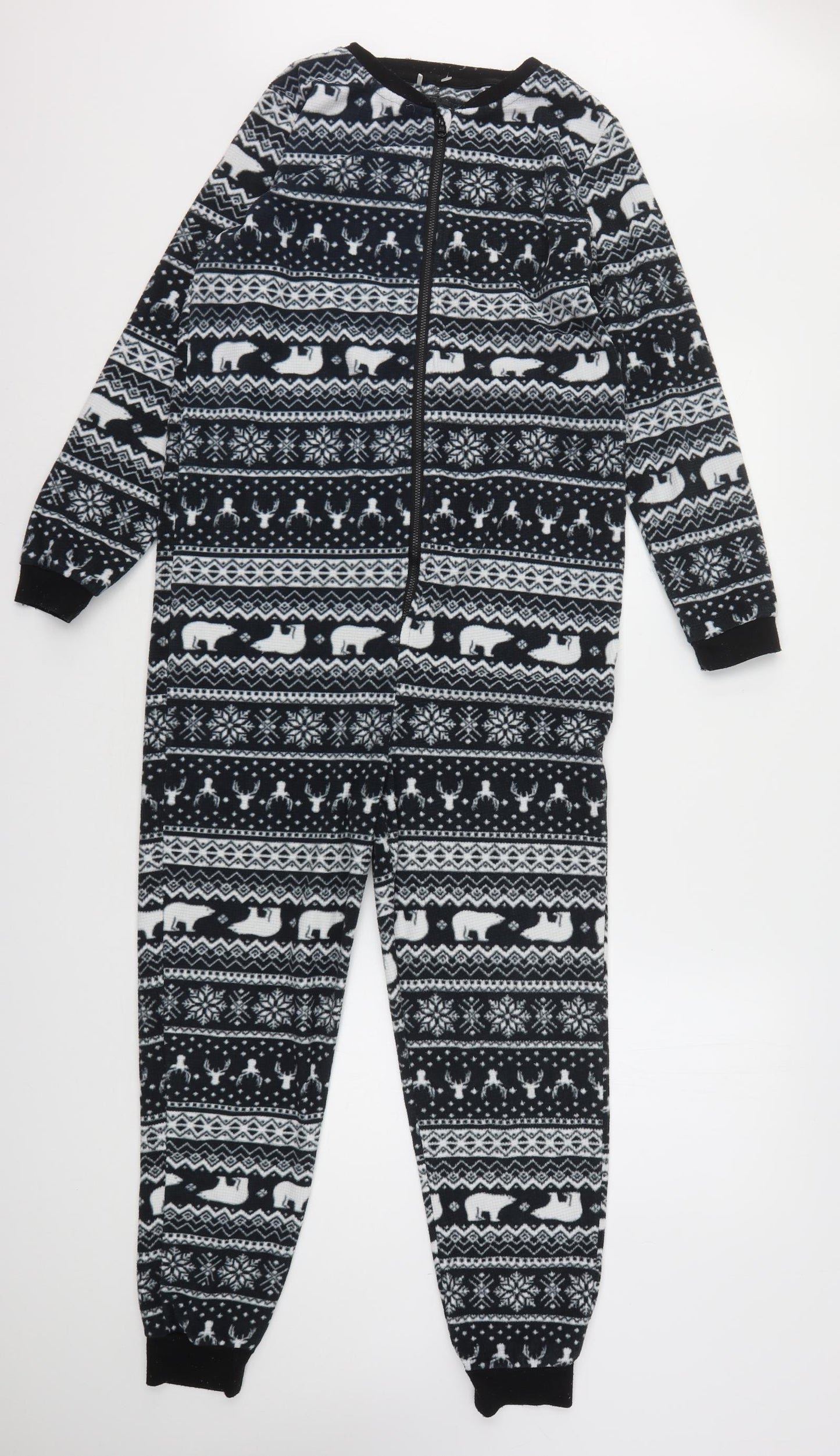 TU Boys Multicoloured Fair Isle Polyester  One Piece Size 11-12 Years