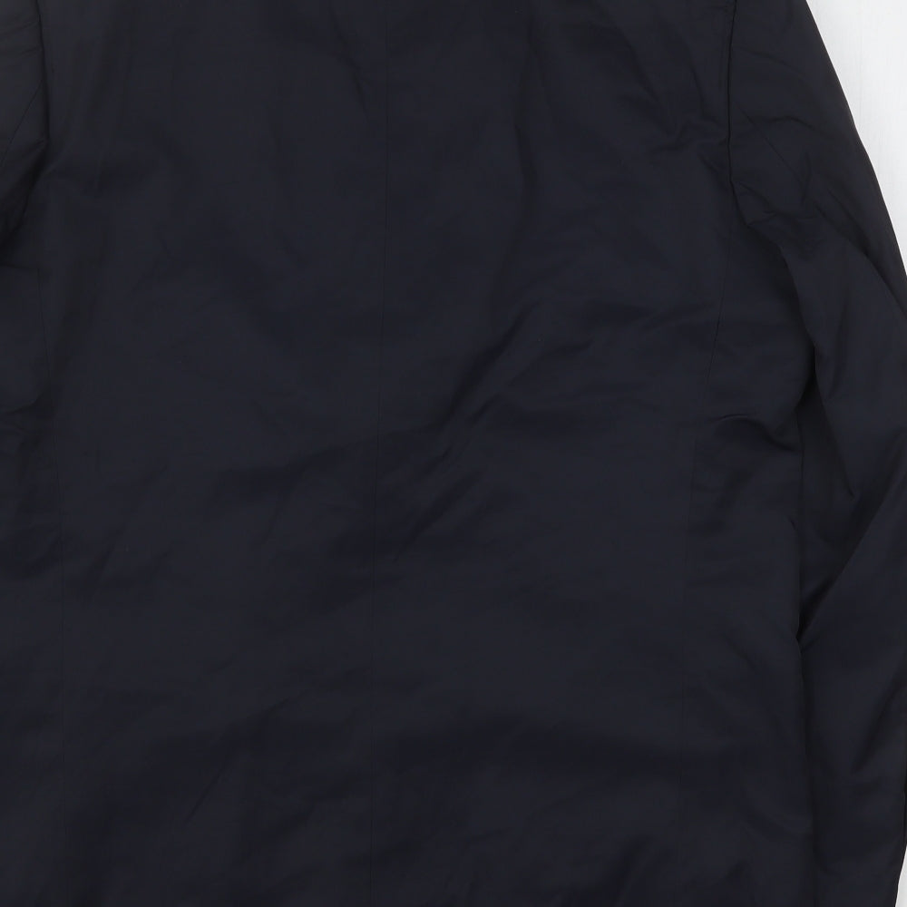 Milan Collection  Mens Blue  Cotton Jacket Suit Jacket