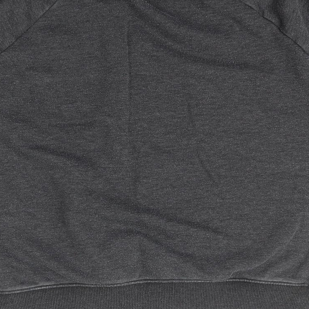 NEXT Womens Grey  Cotton Pullover Sweatshirt Size M