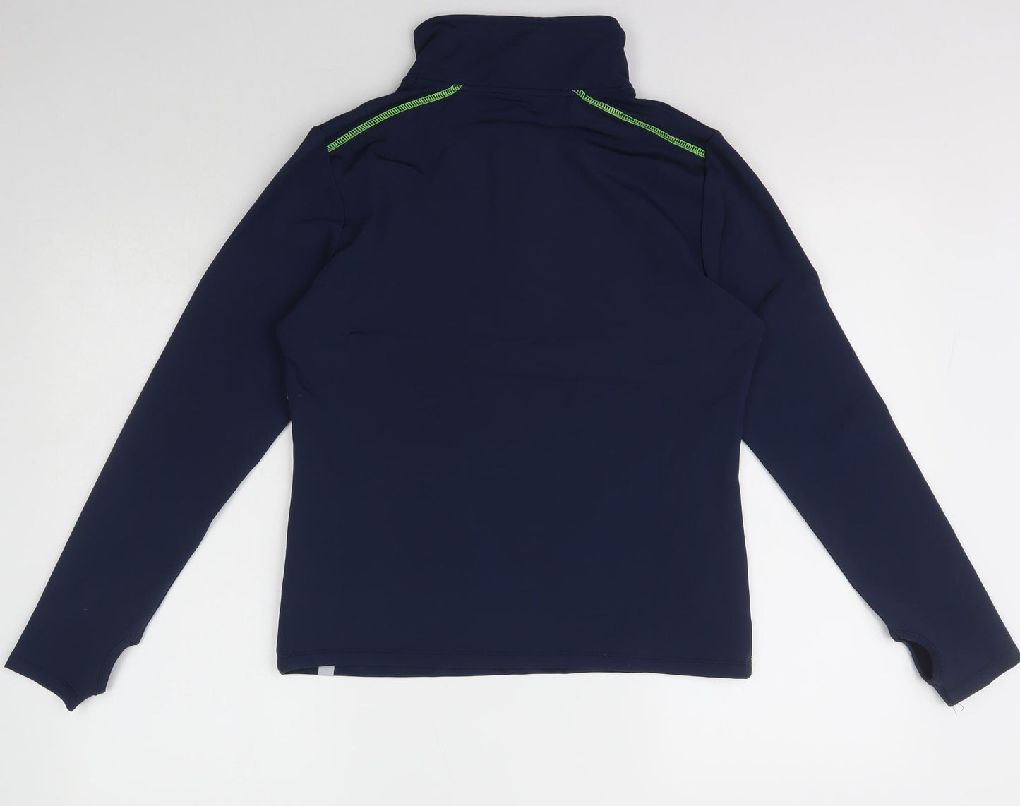 Liverpool FC Womens Blue  Polyester Pullover Casual Size 8 High Neck
