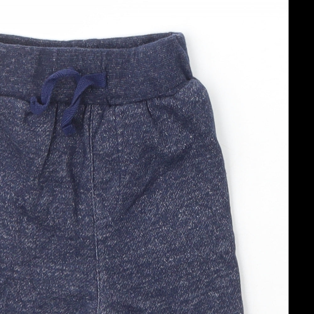 Primark  Boys Blue  Cotton Jogger Trousers Size 3-6 Months