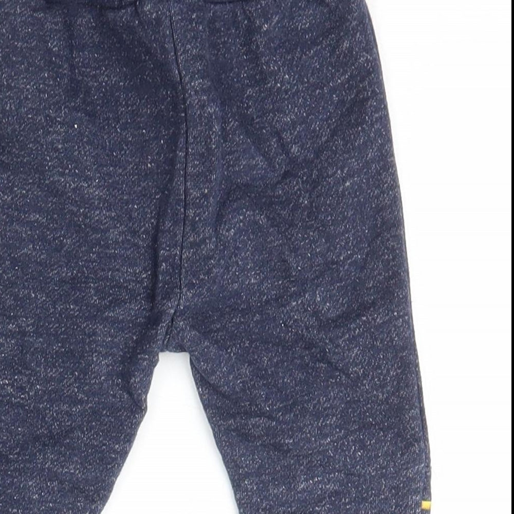 Primark  Boys Blue  Cotton Jogger Trousers Size 3-6 Months