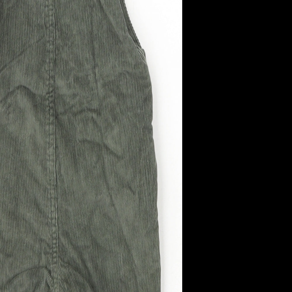 F&F Boys Green  Cotton Dungaree One-Piece Size 6-9 Months