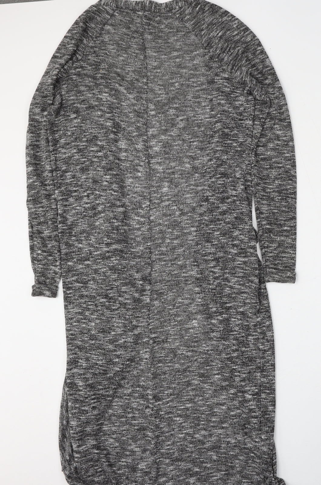 Atmosphere Womens Grey Round Neck  Polyester Cardigan Jumper Size 8