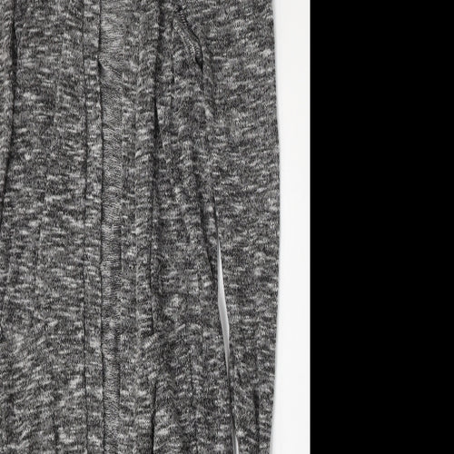 Atmosphere Womens Grey Round Neck  Polyester Cardigan Jumper Size 8
