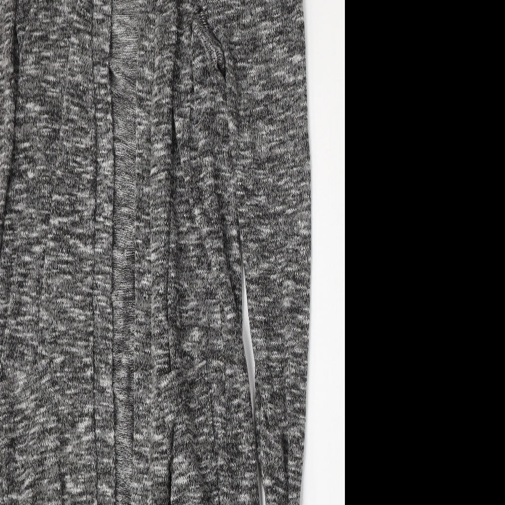 Atmosphere Womens Grey Round Neck  Polyester Cardigan Jumper Size 8