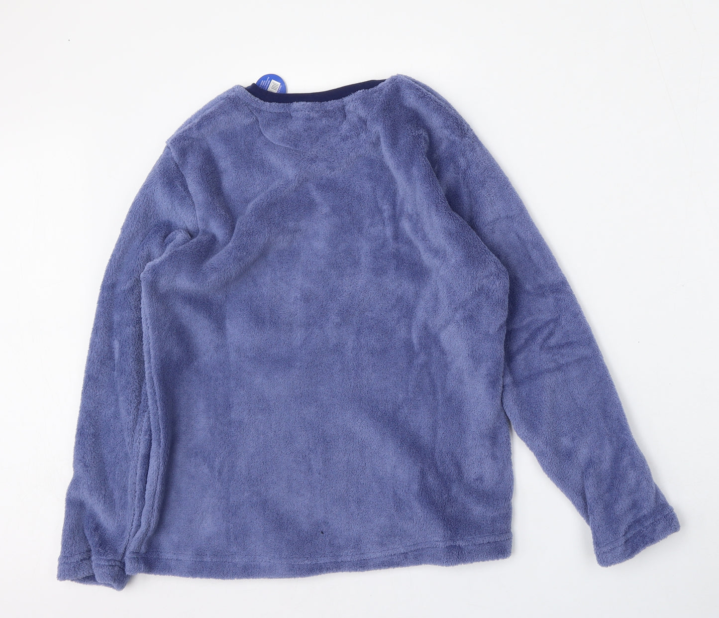Dream Away Girls Blue Solid Polyester Top Pyjama Top Size 12-13 Years