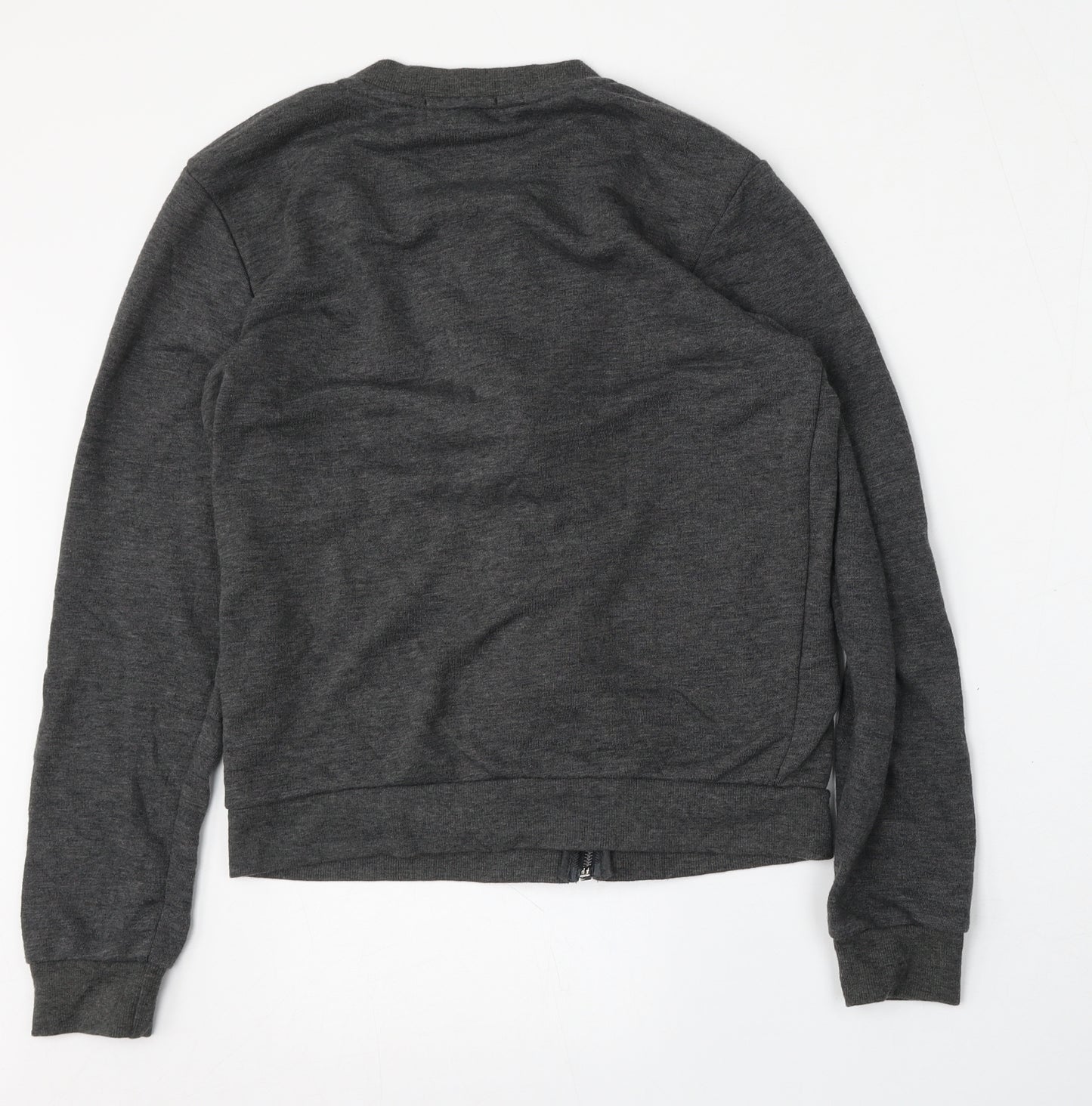 Atmosphere Womens Grey   Bomber Jacket Jacket Size 12  Zip