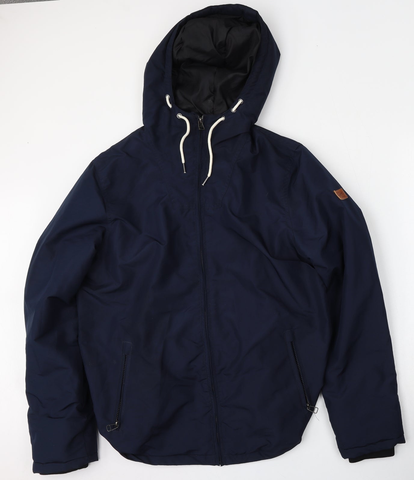 JACK & JONES Mens Blue   Jacket  Size S  Zip