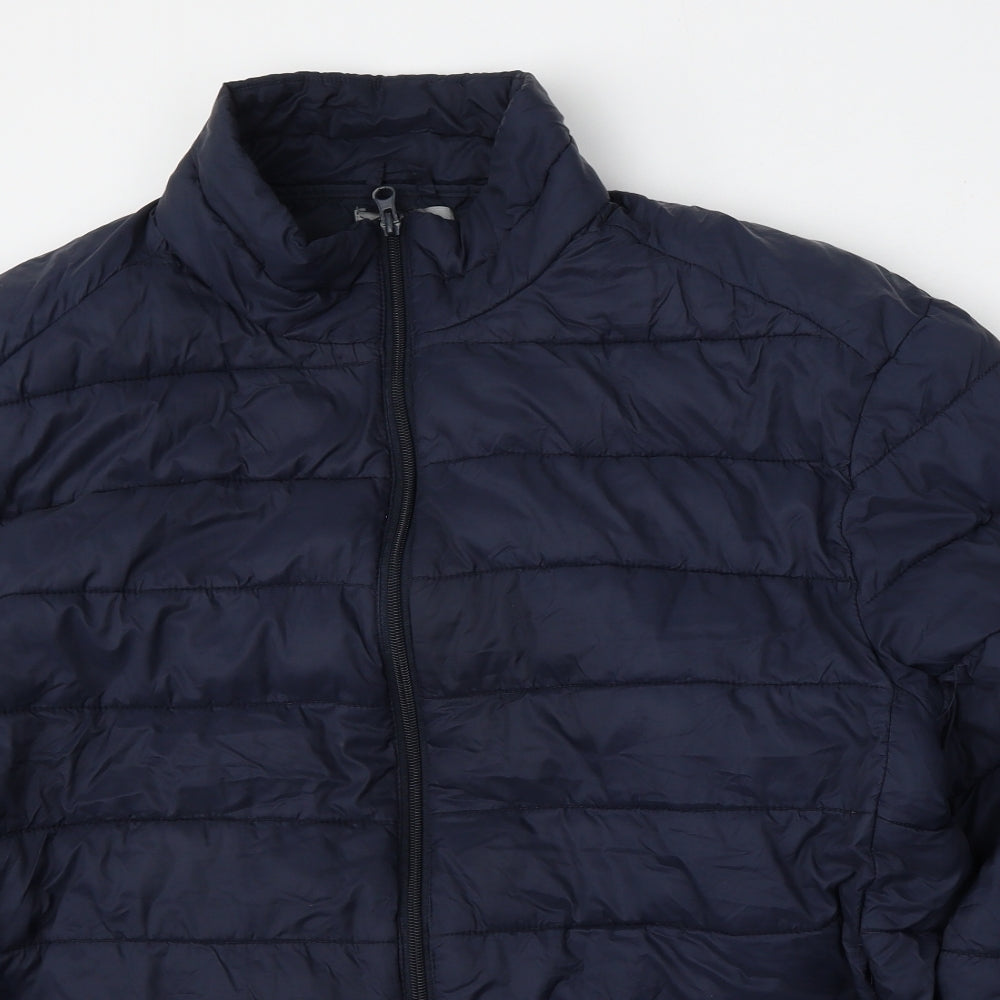 TU Mens Blue   Jacket  Size 2XL  Zip