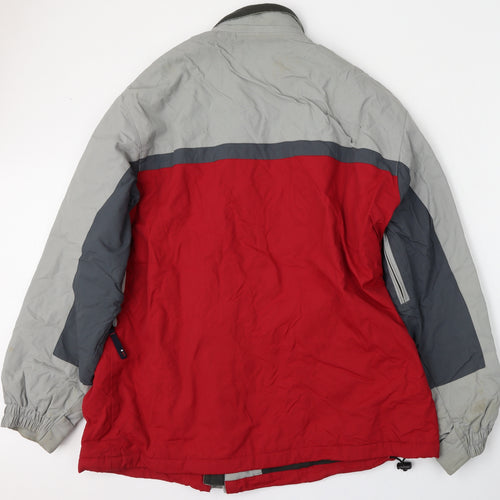 US Athletic Mens Grey   Jacket  Size XL  Zip