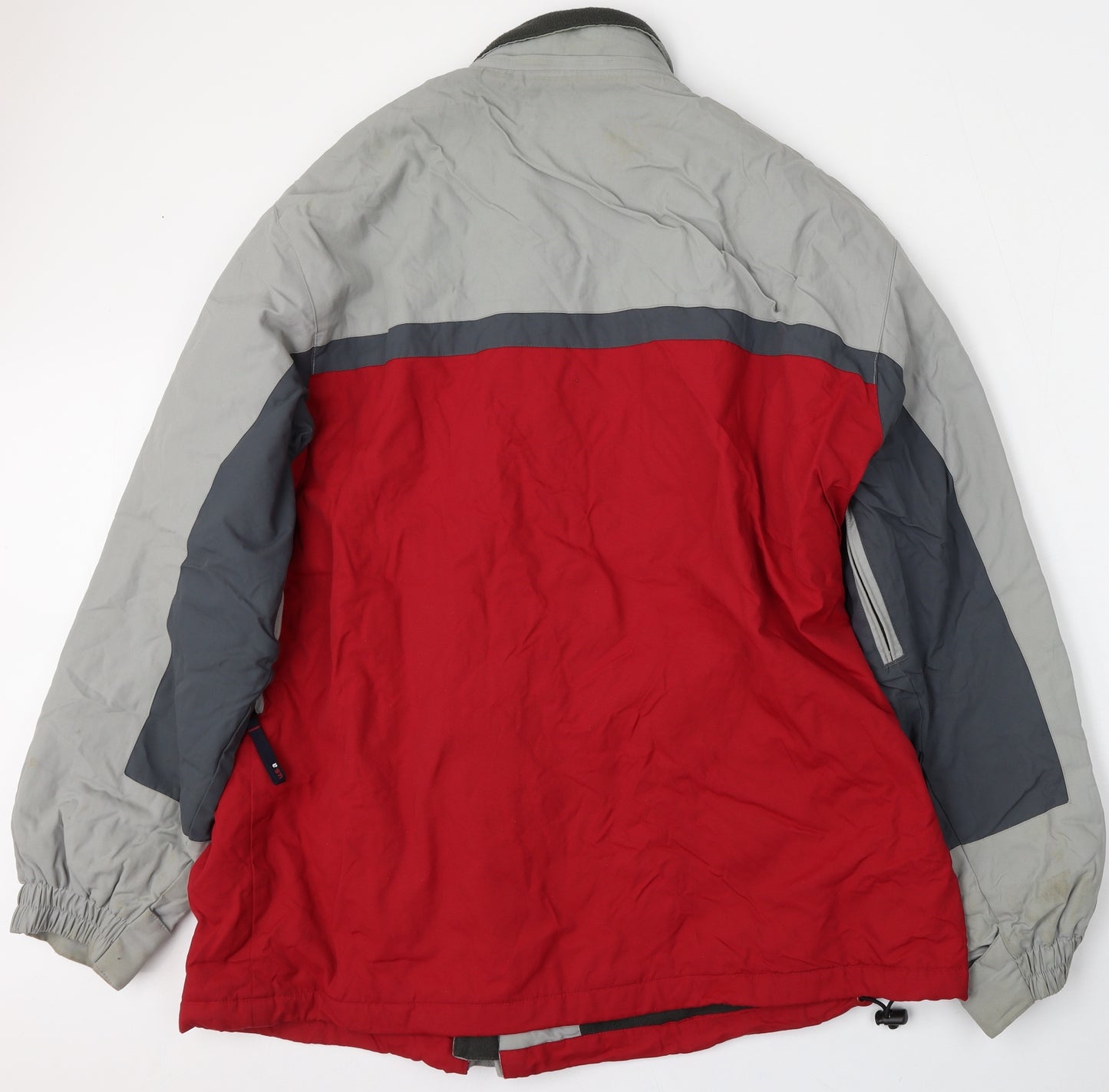US Athletic Mens Grey   Jacket  Size XL  Zip