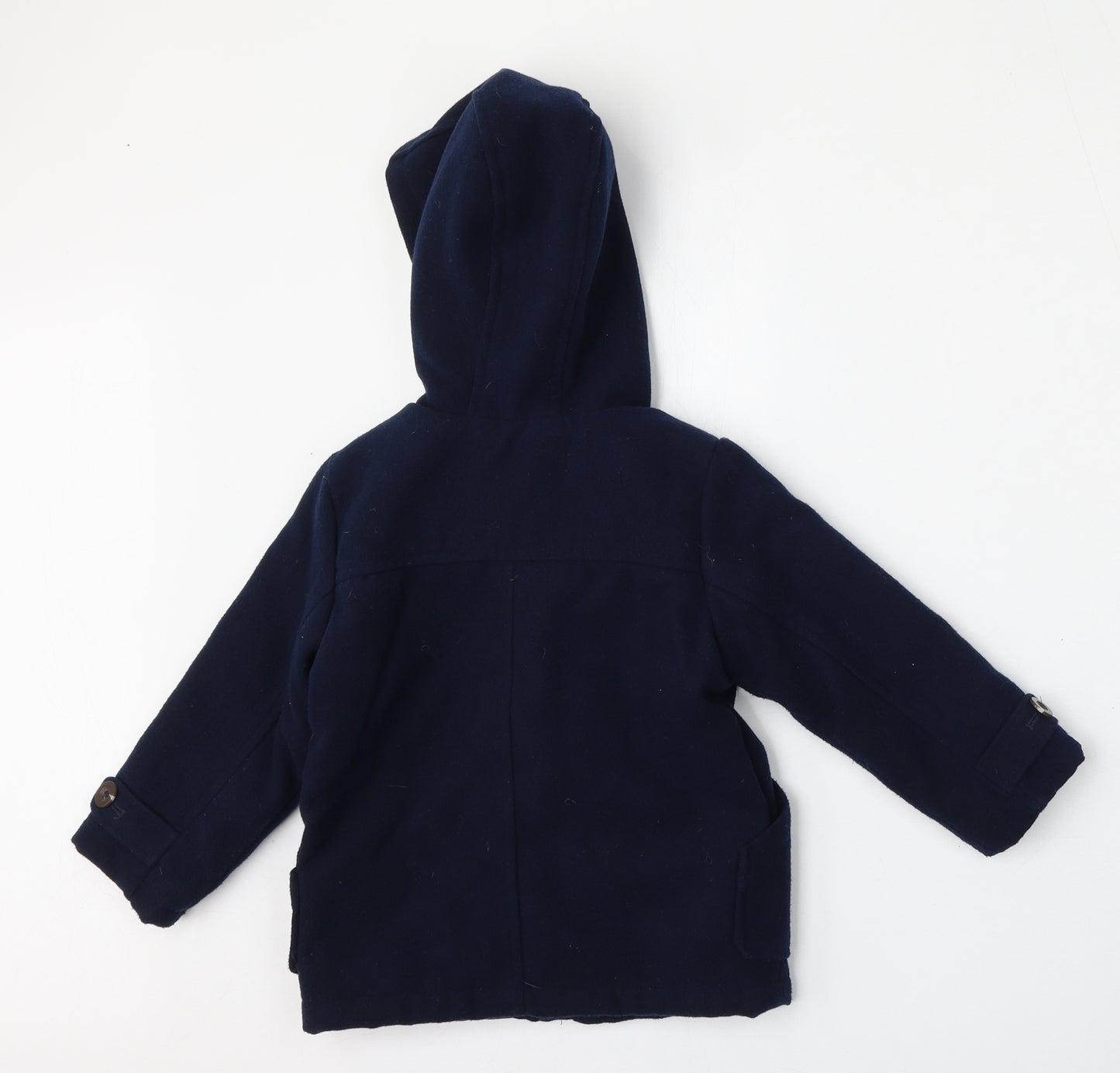 Marks and Spencer Boys Blue   Duffle Coat Jacket Size 2-3 Years