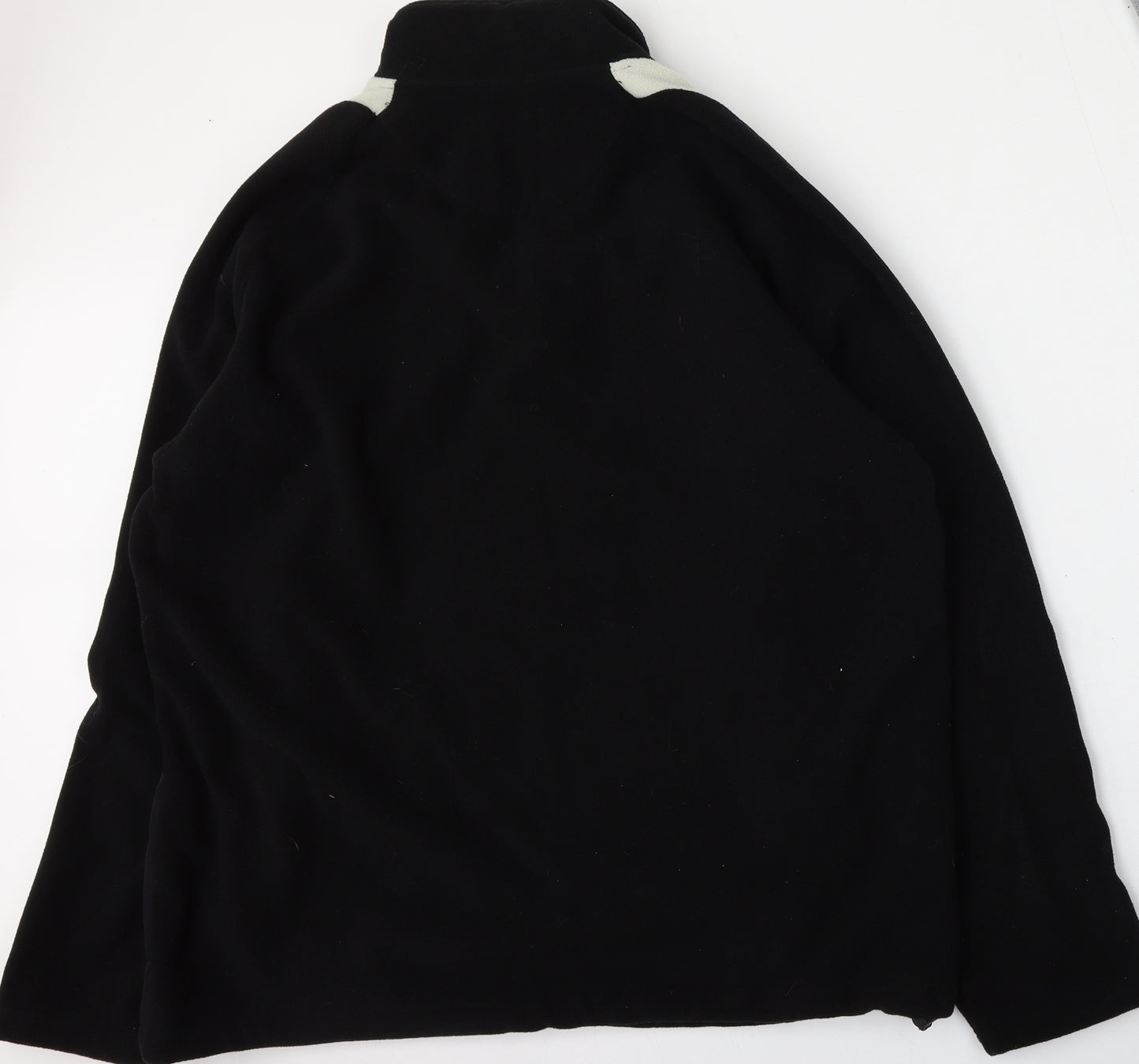 Lonsdale Mens Black   Jacket  Size XL  Zip - Sunderland AFC