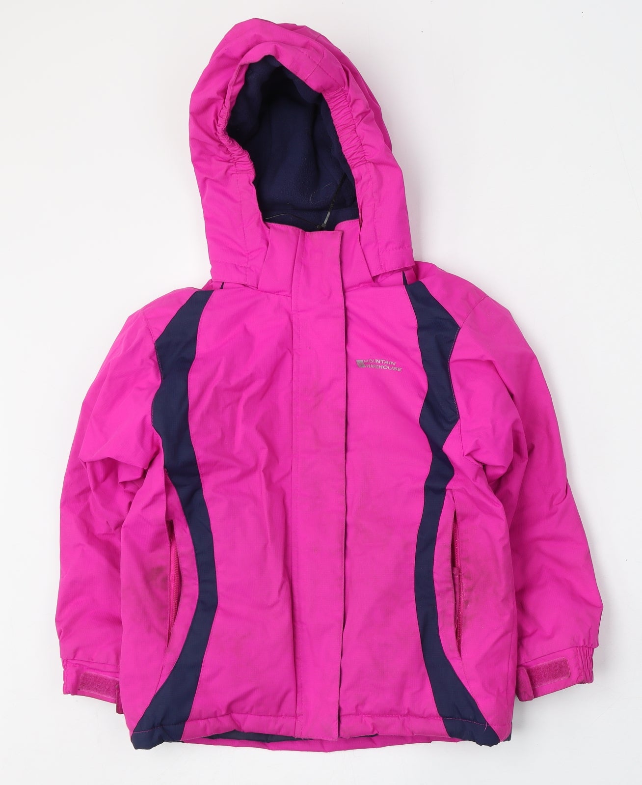 Mountain Warehouse Girls Pink   Jacket  Size 5-6 Years  Zip