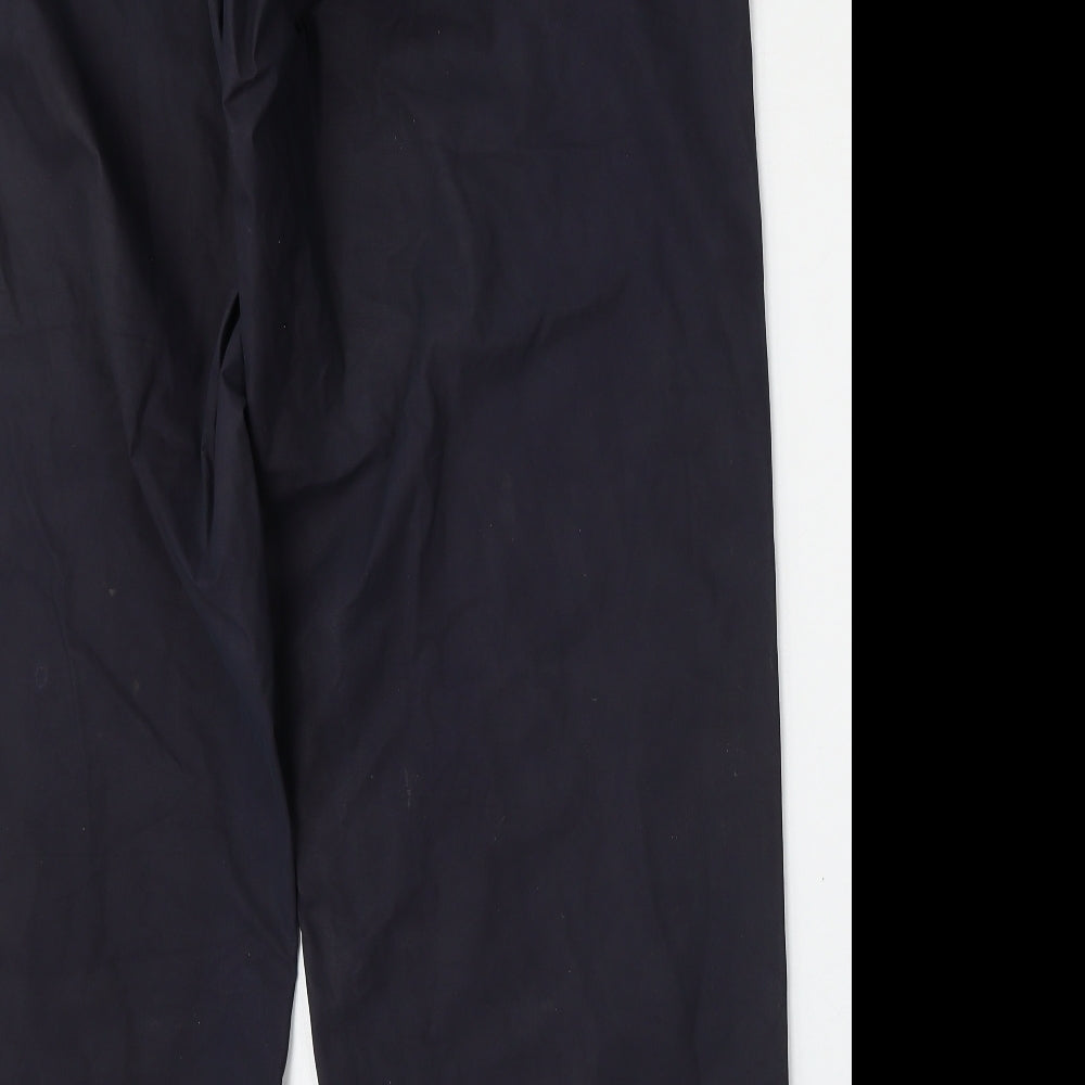 Flexothane Mens Blue  Polyamide Trousers  Size XL L32 in Regular