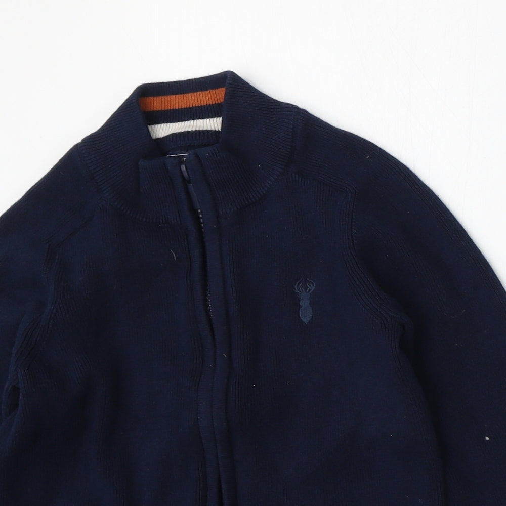 NEXT Boys Blue   Bomber Jacket Jacket Size 4 Years  Zip