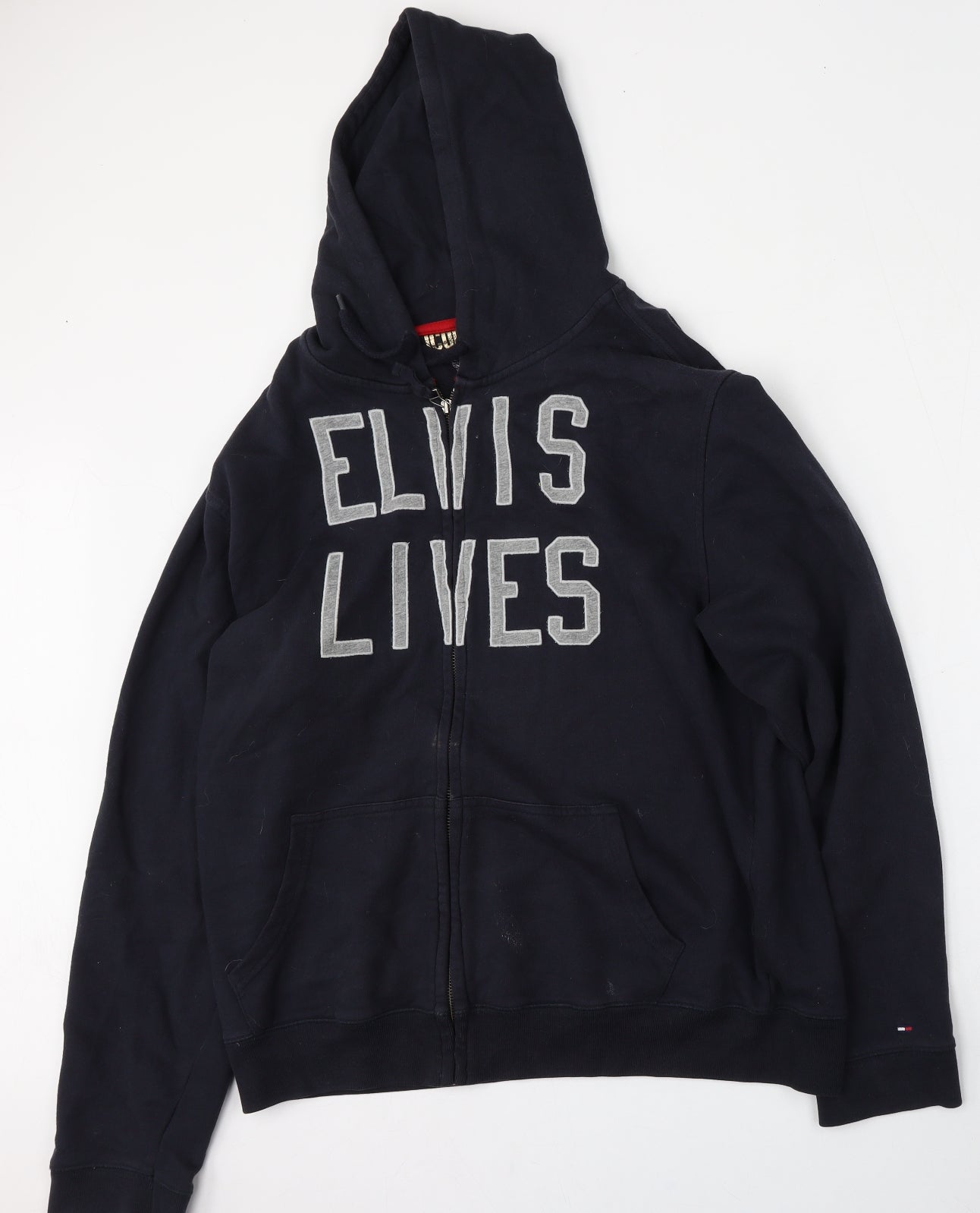 Tommy Hilfiger Mens Blue   Jacket  Size M  Zip - Elvis