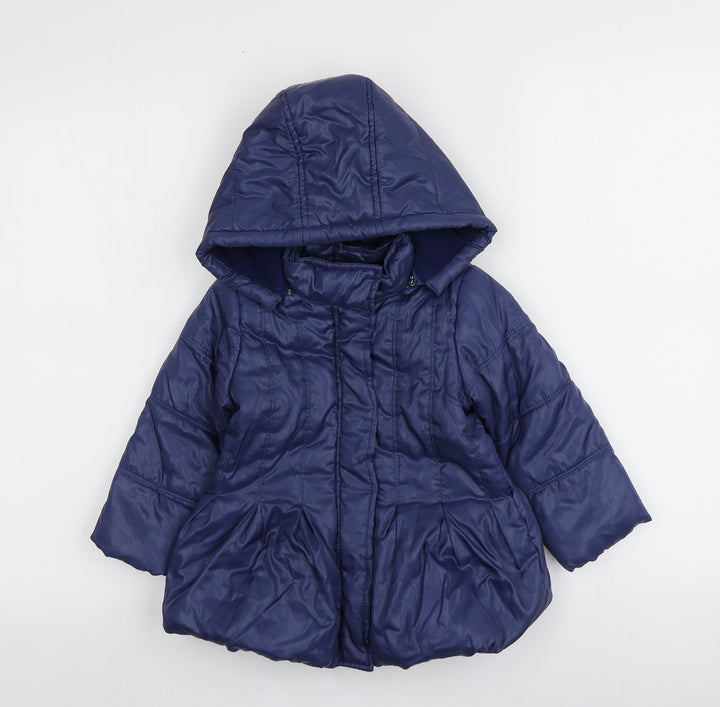 Blukids Girls Blue Jacket Size 18 Months