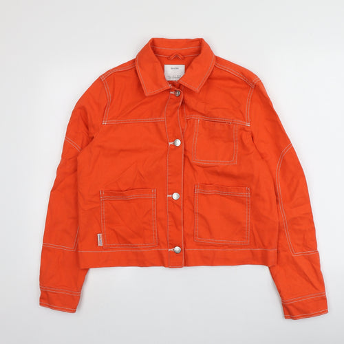 Breshka Womens Orange   Jacket  Size M
