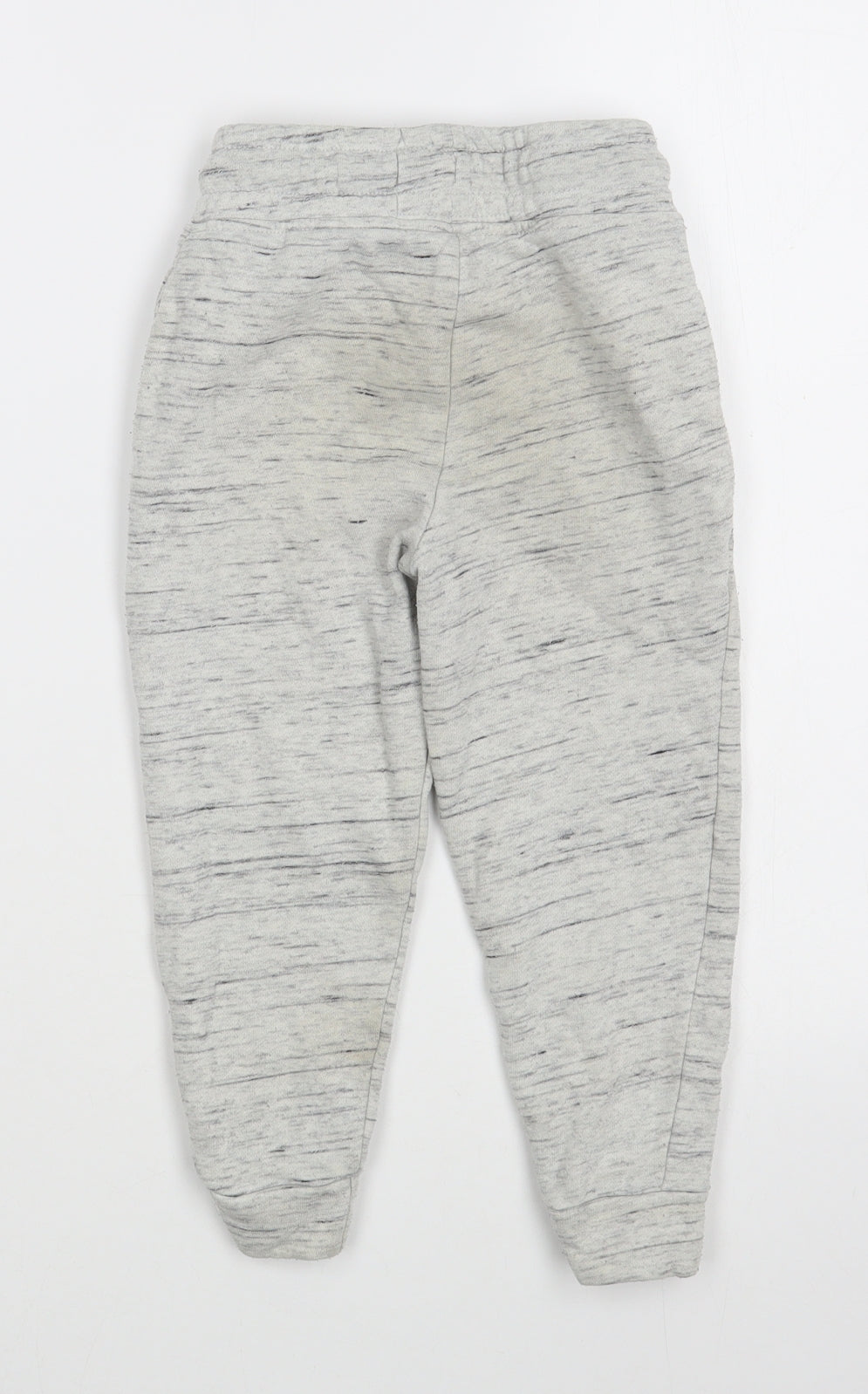 Pimark Boys Grey  Cotton Jogger Trousers Size 3-4 Years  Regular Tie