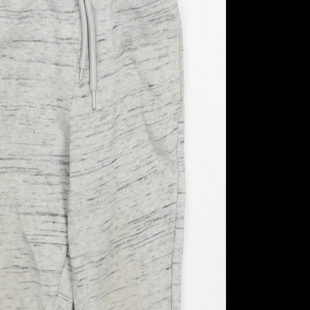 Pimark Boys Grey  Cotton Jogger Trousers Size 3-4 Years  Regular Tie