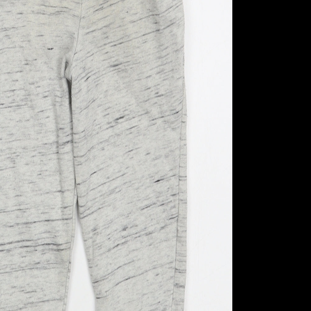 Pimark Boys Grey  Cotton Jogger Trousers Size 3-4 Years  Regular Tie