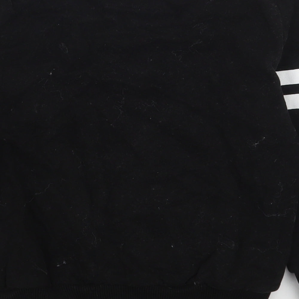 NEXT Boys Black  Cotton Pullover Sweatshirt Size 3-4 Years  Pullover